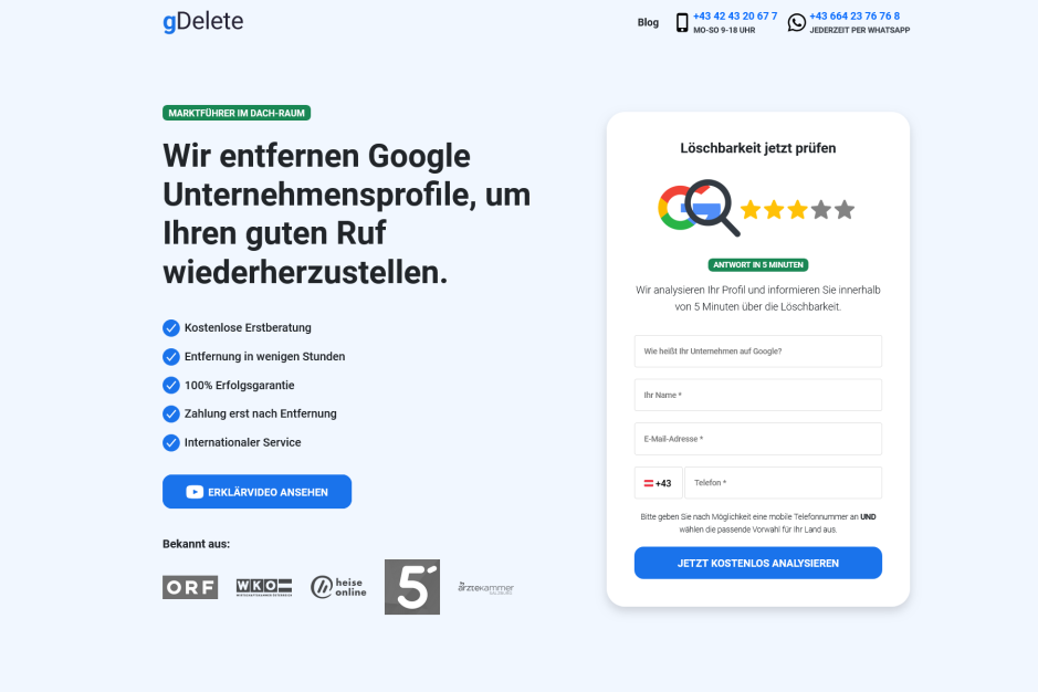 Arztprofile loeschen